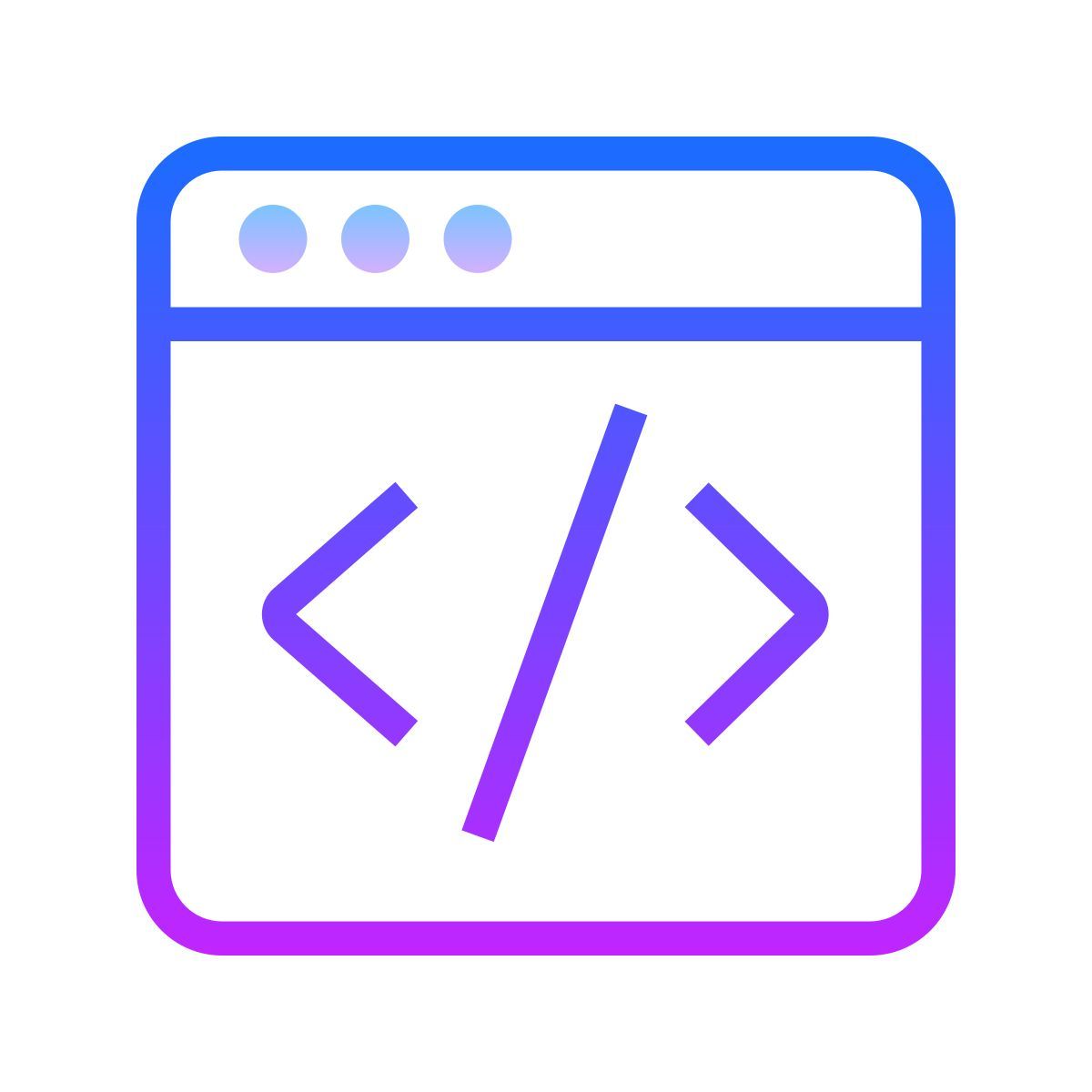 Frontend Development Icon